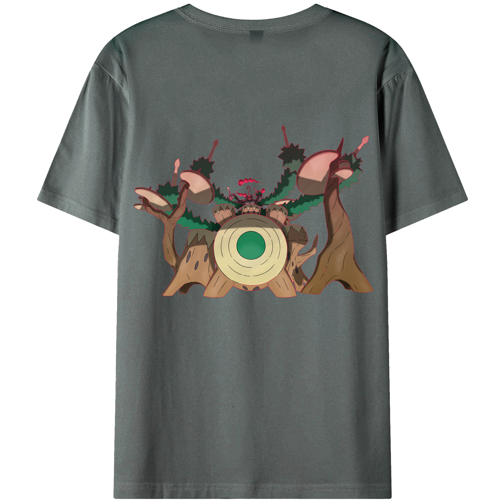 （画像用） ポケットモンスター Pokémon 綿100％半袖Tシャツ（背面プリント）